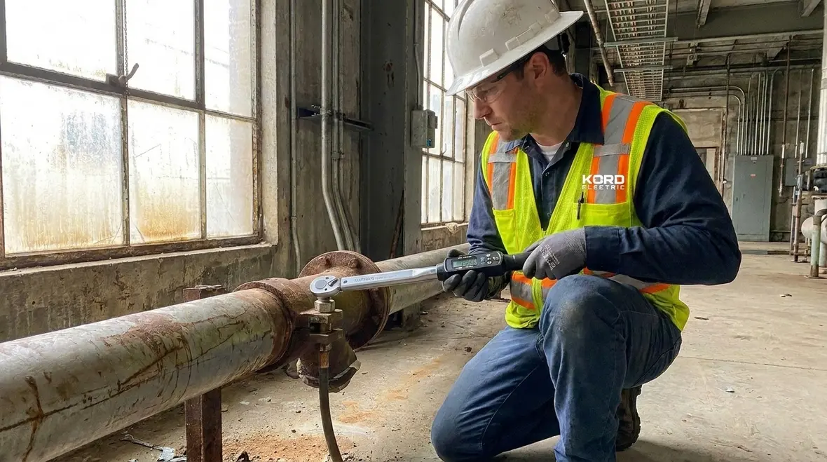 Grounding and bonding verification on commercial irrigation control equipment