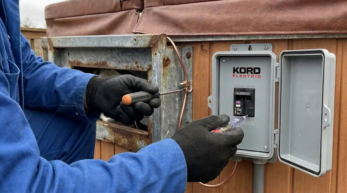Spa and hot tub electrical wiring methods, routing, and enclosure details inspectors focus on
