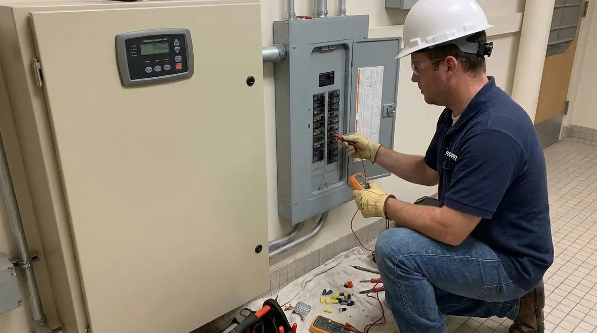 Commercial spa and hot tub electrical equipment protected by GFCI devices
