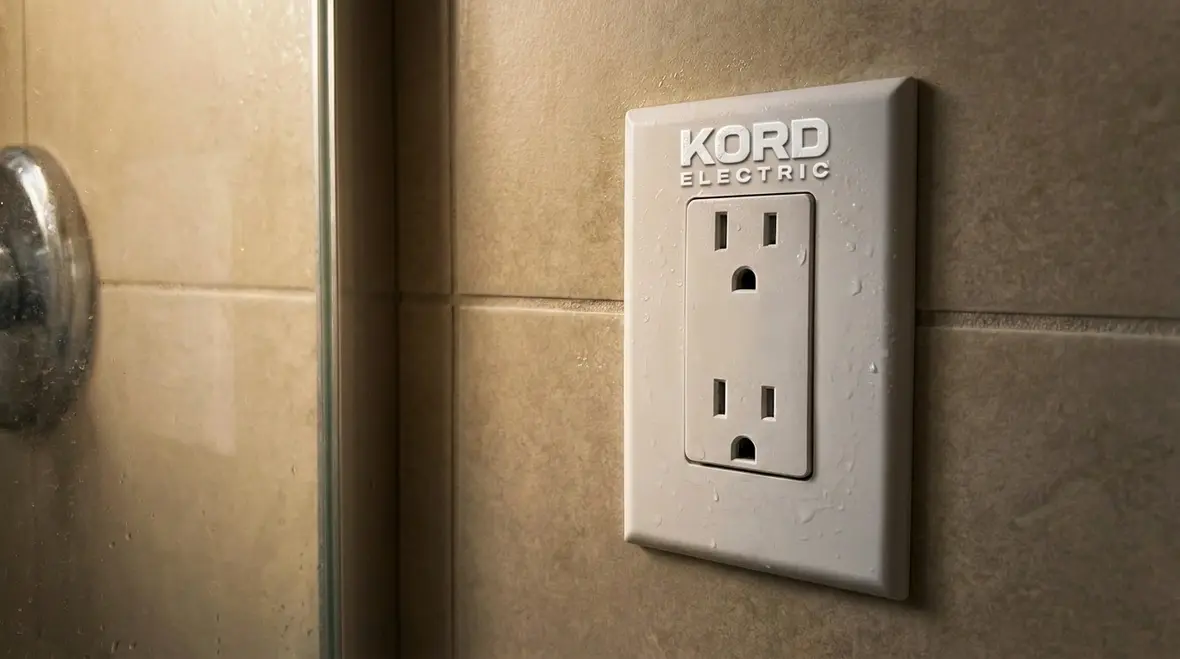 Inspector reviewing spa electrical GFCI protection and wet location devices