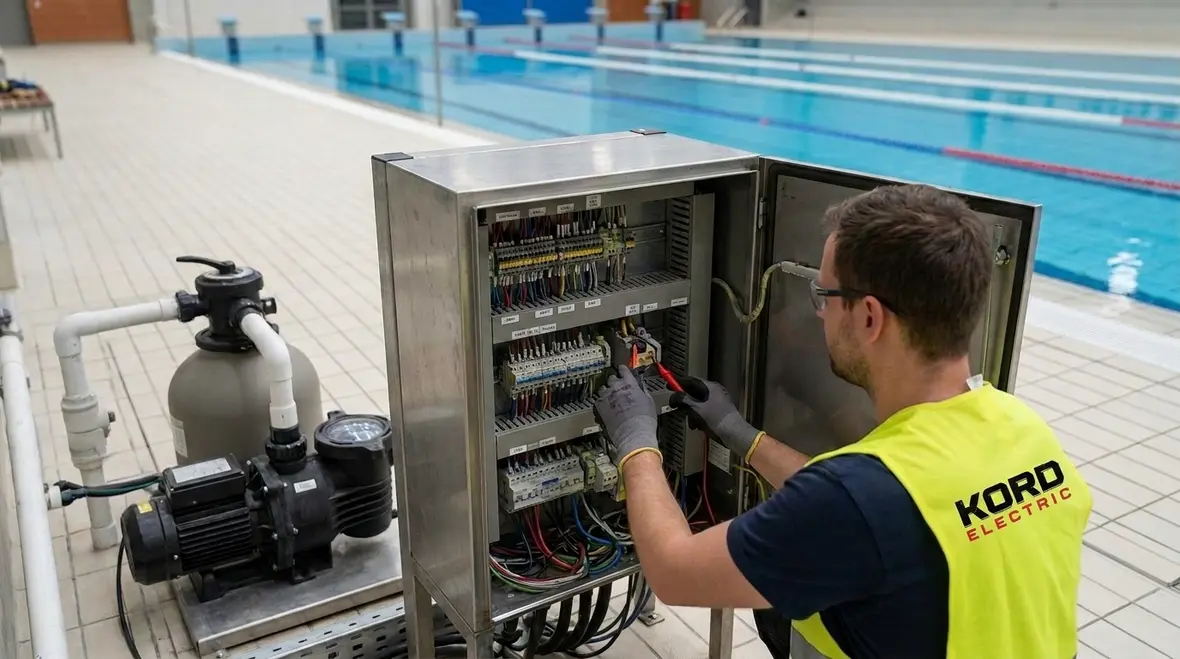 NEC Section 680.45 immersion pool wiring