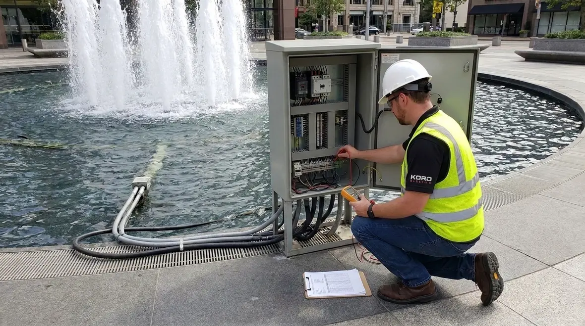 NEC Section 680.51 fountain submersible equipment