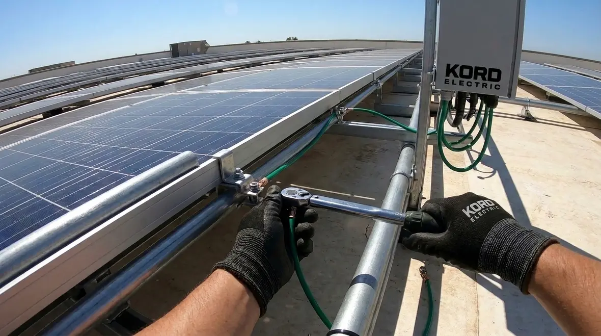 NEC Section 690.43 PV equipment grounding bonding