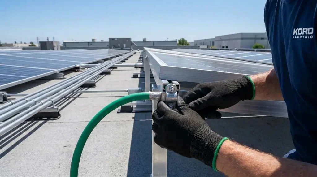 NEC Section 690.47 PV Grounding Electrode System
