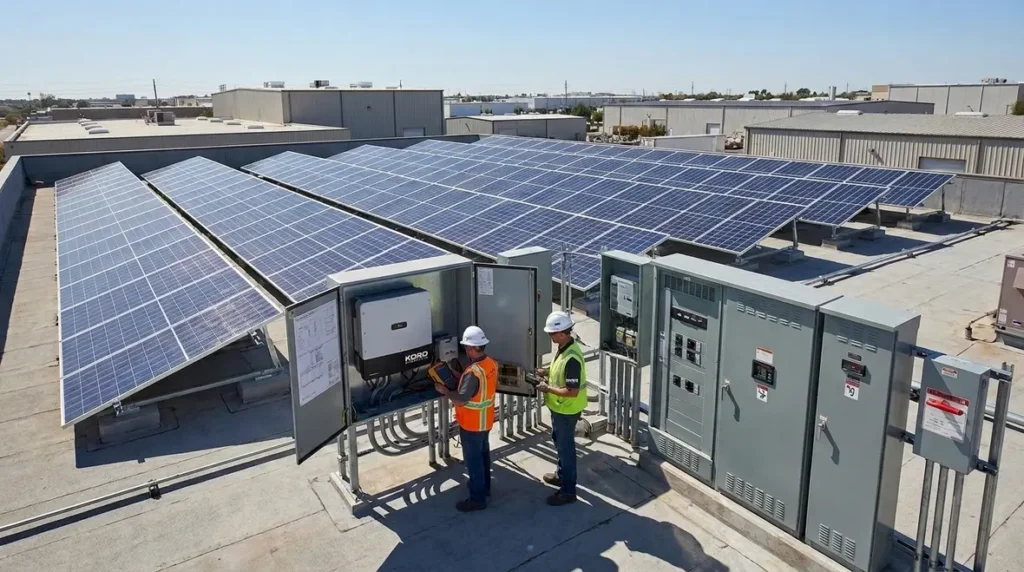 NEC Section 690.59 PV Grid Connection for Commercial