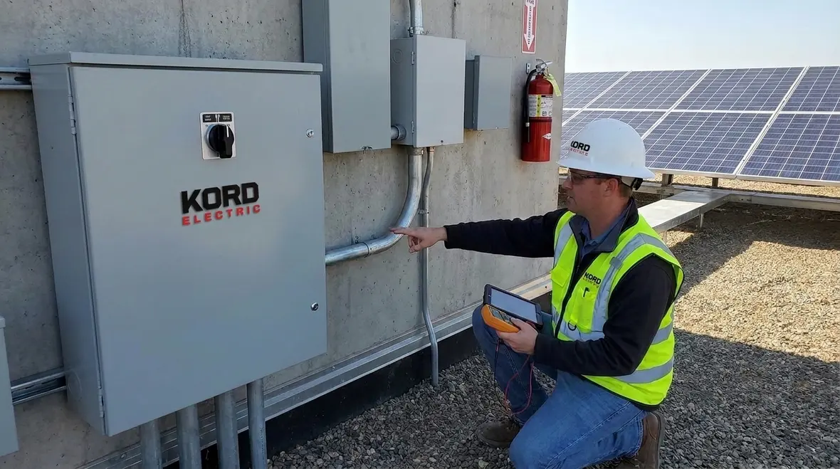 NEC Section 691.10 PV station fire mitigation