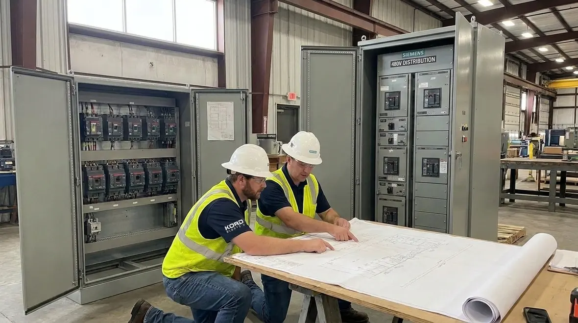 Fuel cell power source integration with commercial switchgear under NEC 692.50