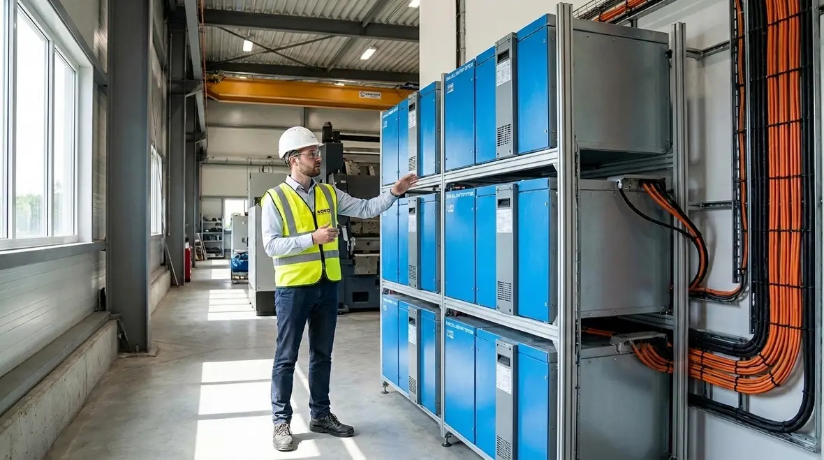 Fuel cell stored energy equipment installed to NEC Section 692.52 requirements