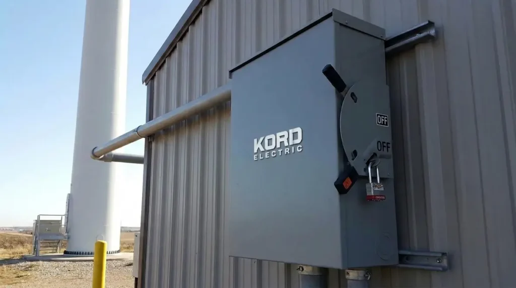 NEC Section 694.24 Wind Equipment Disconnection Compliance