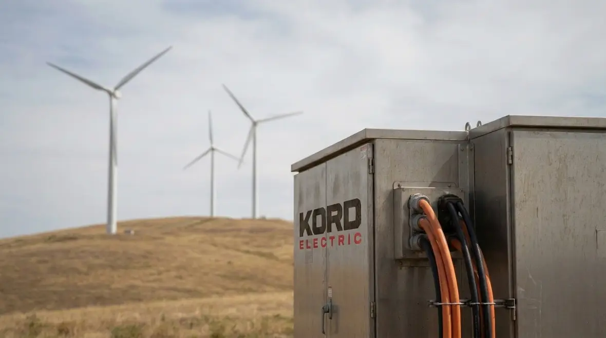 Wind energy storage equipment inspected for NFPA 70 Section 694.52 compliance