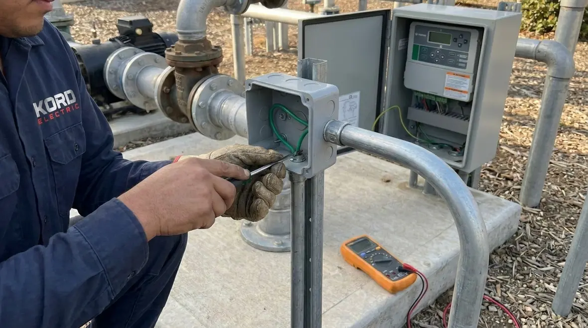 NFPA 70 Section 675.13 irrigation grounding methods