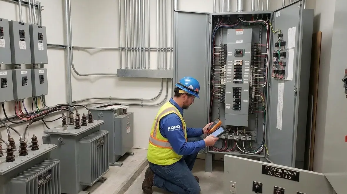 Irrigation equipment and controls tested for single-point failure risks