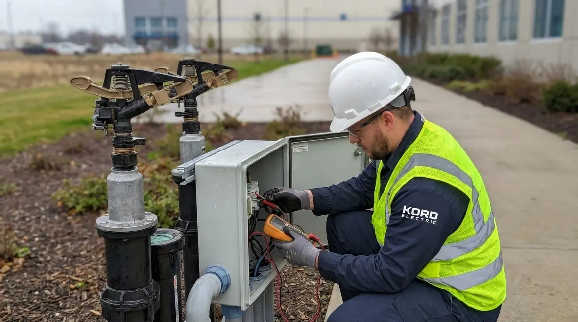 NFPA 70 Section 675.17 irrigation connectors