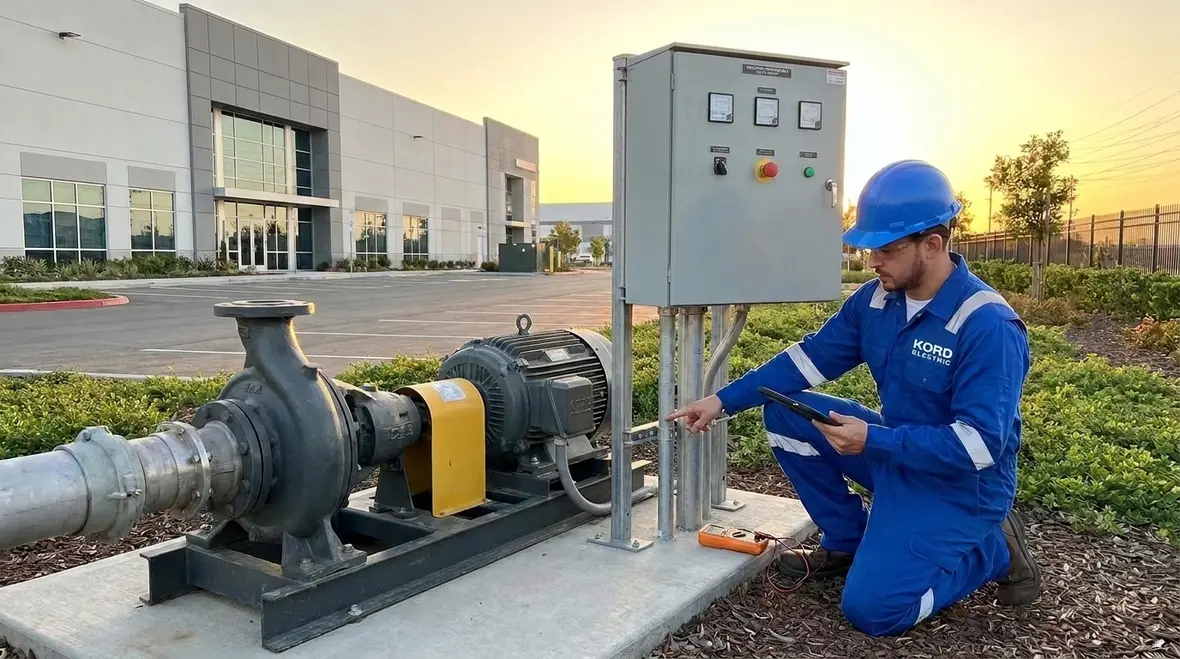 NFPA 70 Section 675.7 irrigation motor current ratings