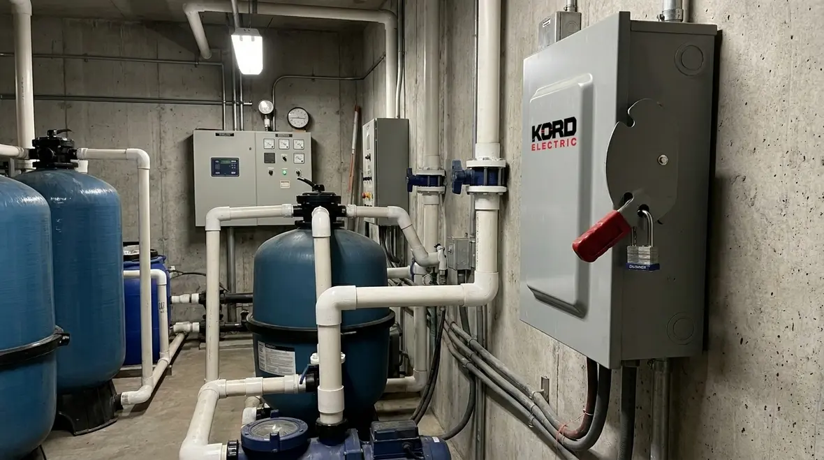 NFPA 70 Section 680.13 pool maintenance disconnect