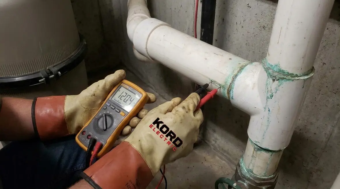 Commercial pool electrical equipment in a corrosive environment