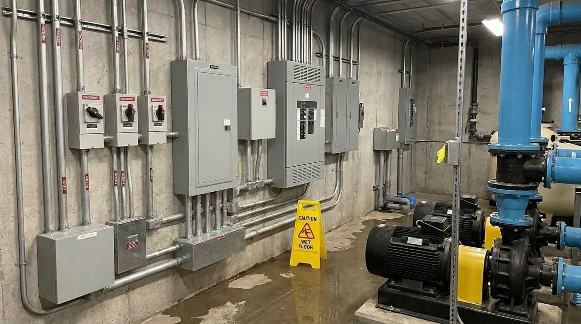 NFPA 70 Section 680.27 pool specialized equipment