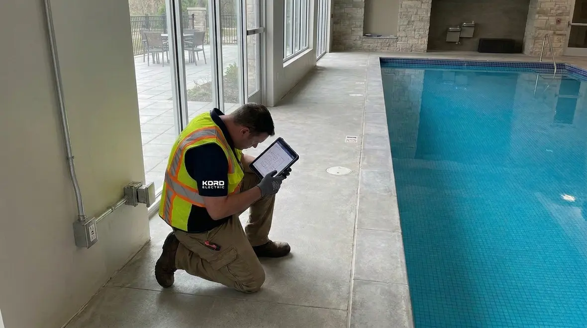 Article 680 pool and spa control equipment installed in a commercial mechanical room