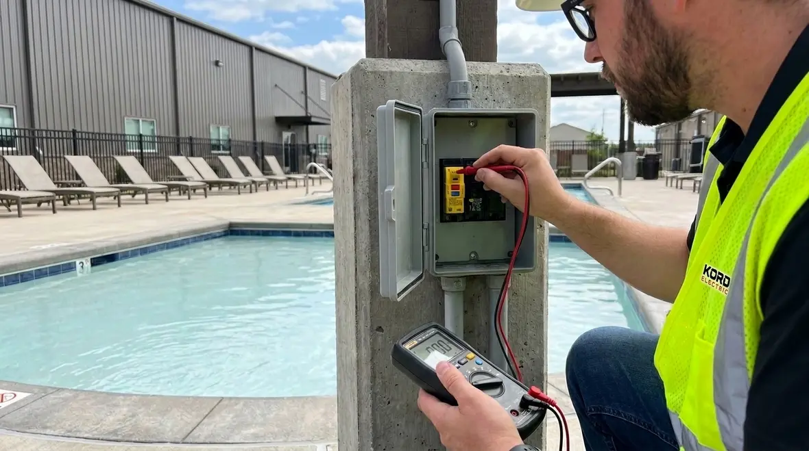 NFPA 70 Section 680.44 wading pool GFCI