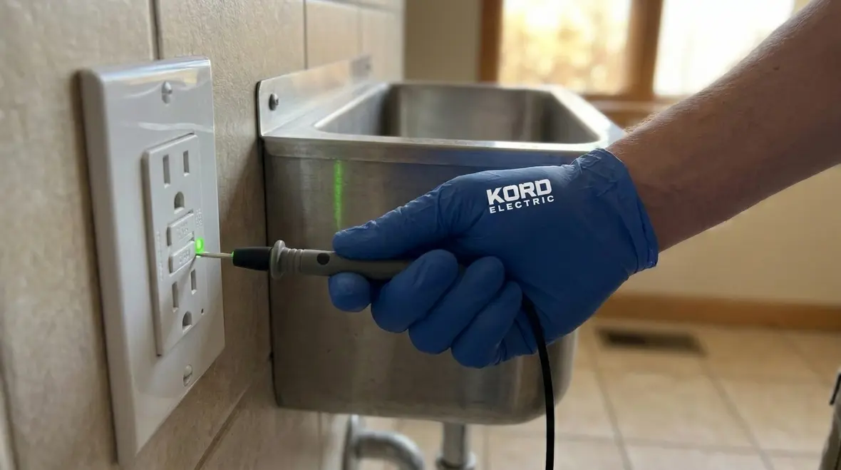Electrical wiring and circuit planning near commercial aquatic equipment