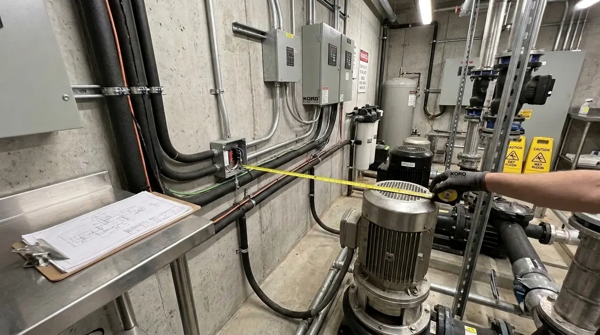 NFPA 70 Section 680.9 pool conductor clearances