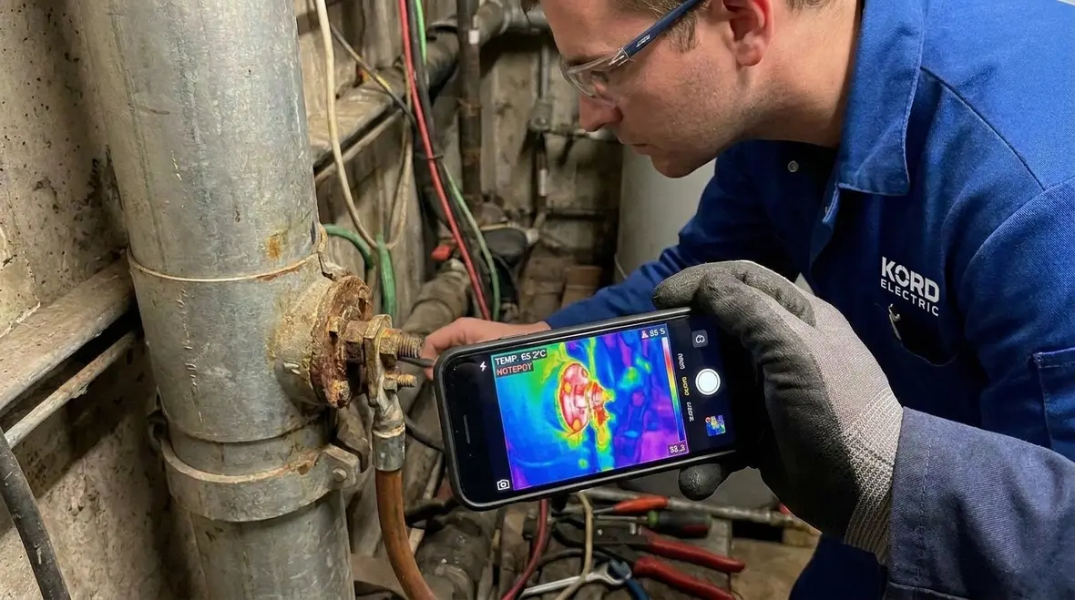 Grounding and bonding conductors arranged to manage electrode heating ground-faults