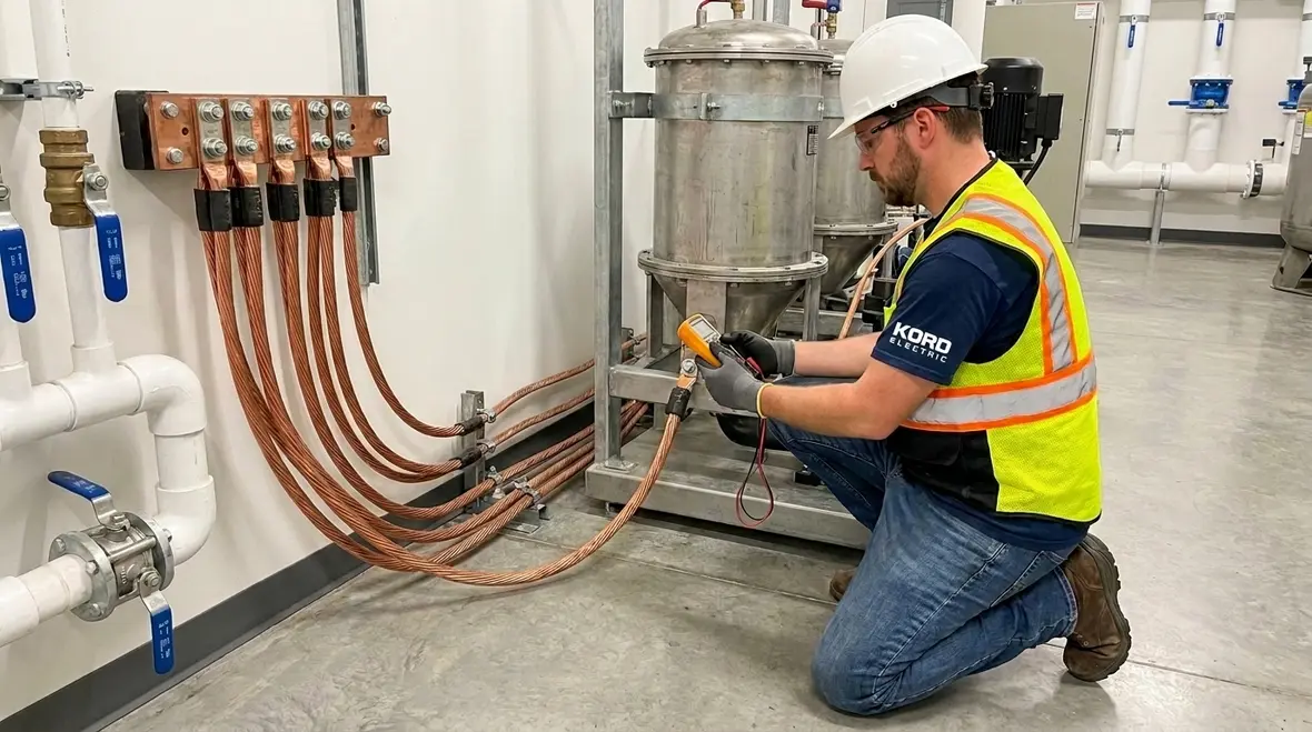 NFPA 70 Section 682.30 electrode heating grounding