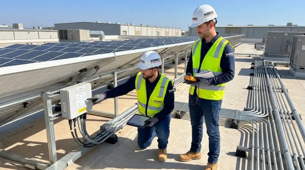 NFPA 70 Section 691.7 PV Construction Conformance by Kord Electric