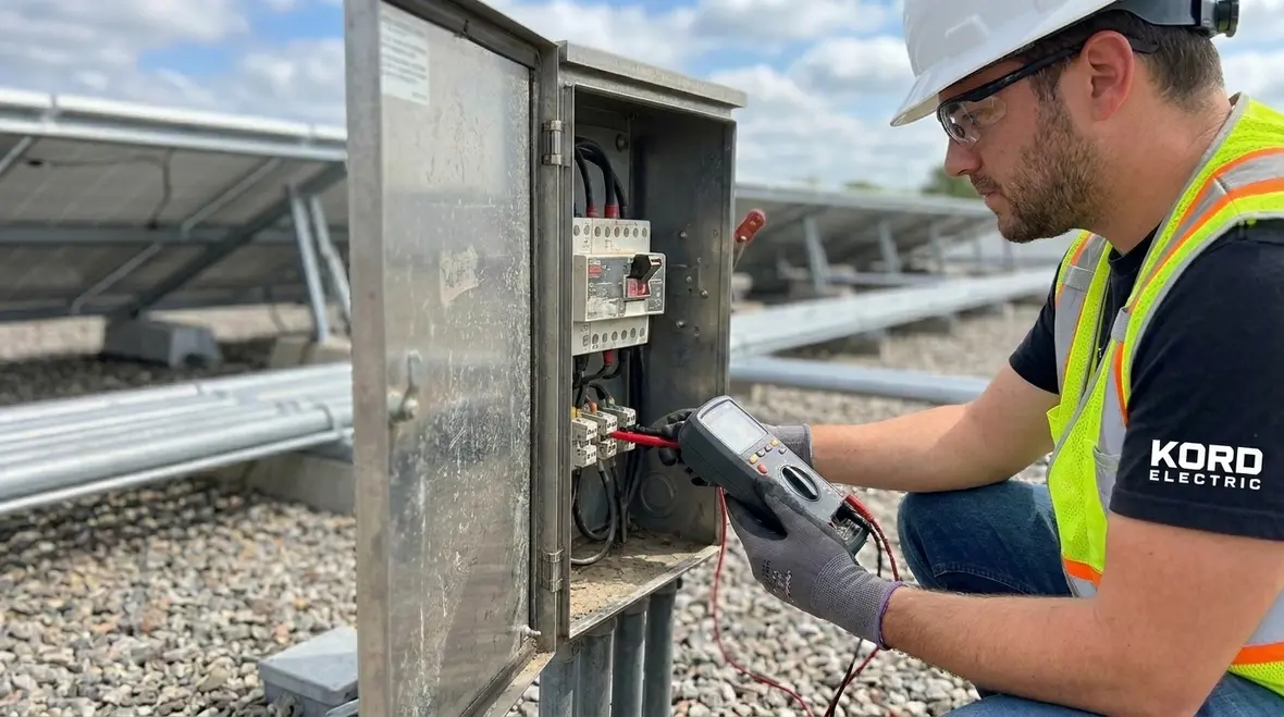 Fire protection and electrical teams coordinating around PV isolation and NFPA 70 requirements