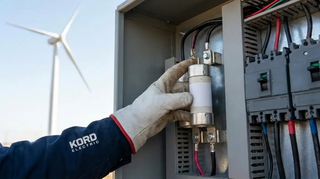 NFPA 70 Section 694.26 wind turbine fuses
