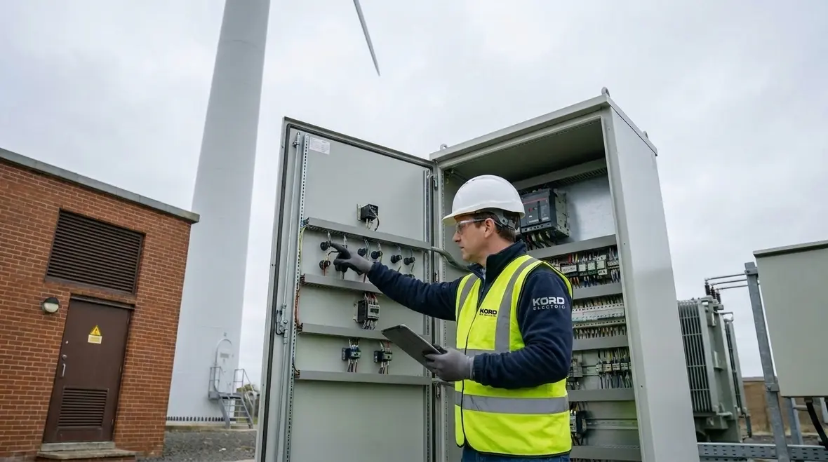 NFPA 70 Section 694.7 wind turbine construction