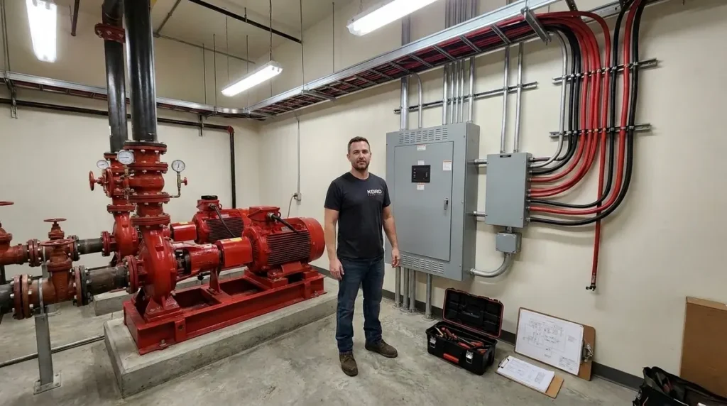 NFPA 70 Fire Pump Equipment Location and Wiring Compliance