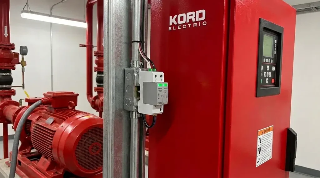 NFPA 70 Section 695.15 Fire Pump Surge Protection